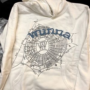Spider worldwide white wunna hoodie